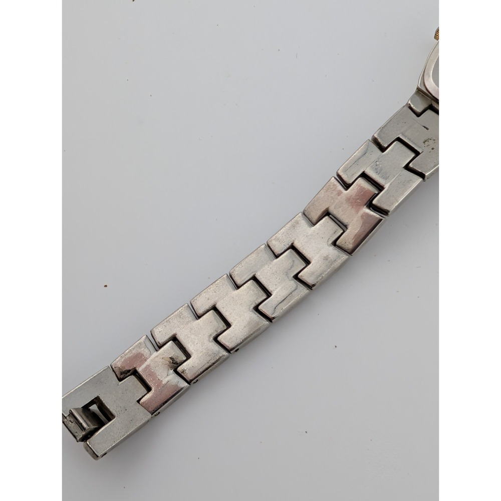 Jaclyn Smith Diamond Quartz Watch Women 20mm Case Silver 6.75" Band- New Battery - Picture 8 of 8